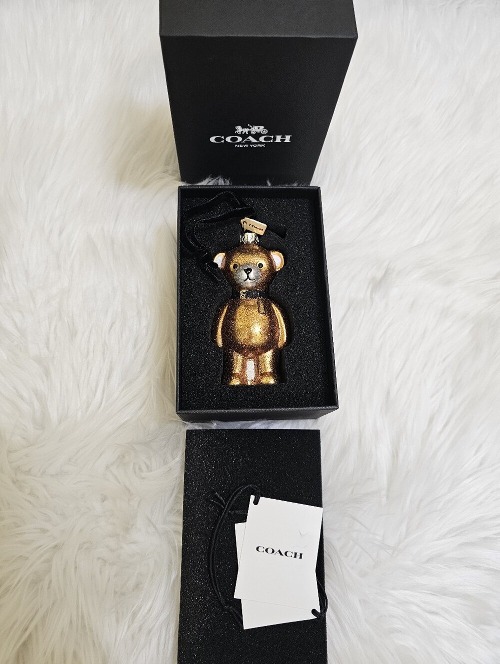 Coach Bear Ornament